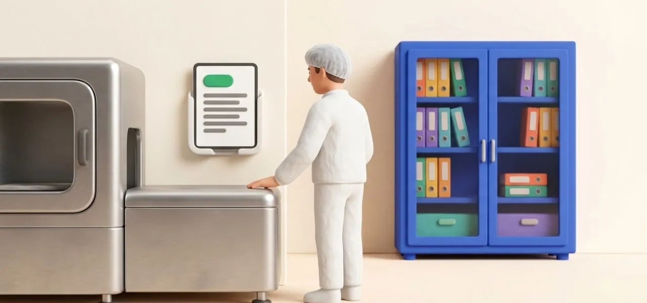 Seule la version applicable est accessible au poste, les versions antérieures restent rangées à l'assurance qualité