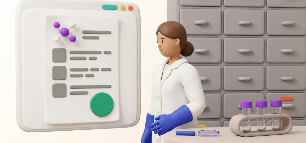 Méthode, conditions et résultats d'un essai passé se retrouvent en une recherche par projet et par molécule