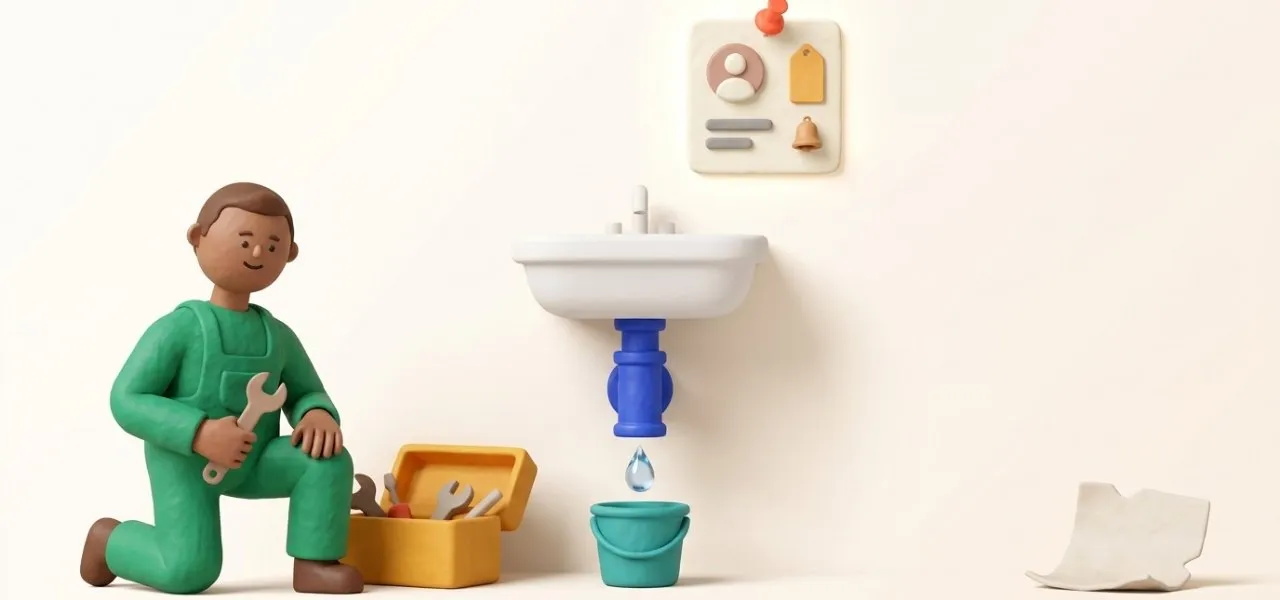 La fuite sous le lavabo porte sa fiche épinglée au mur, avec un responsable, une échéance et une relance