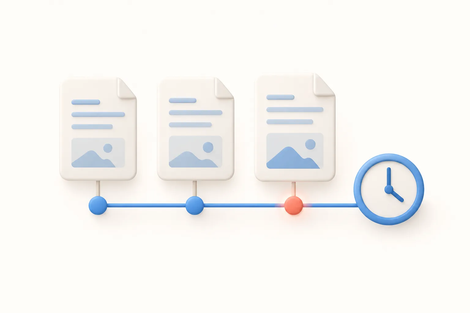 Historique des documents et des actions