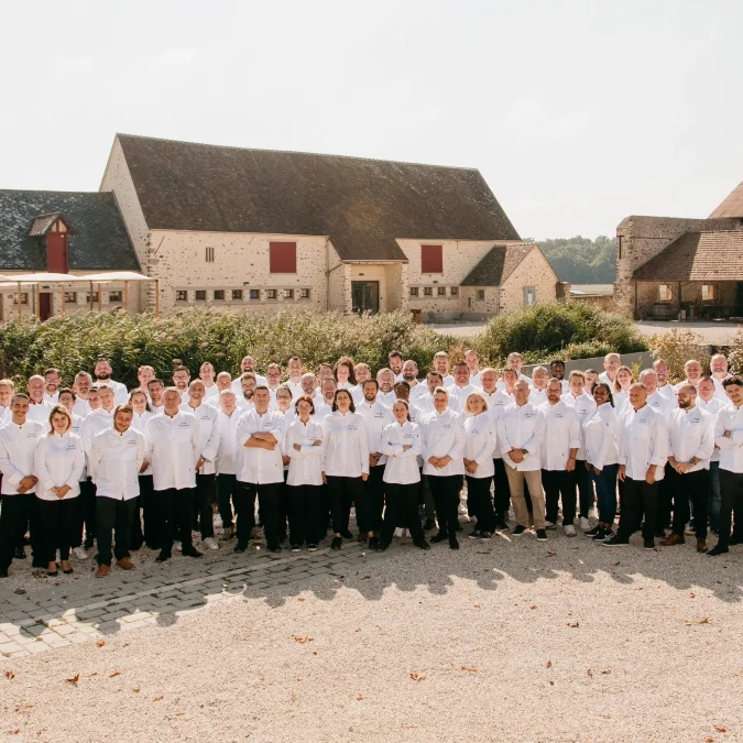 Les chefs de la Brigade Compass Group France réunis sur le campus d'Hectar