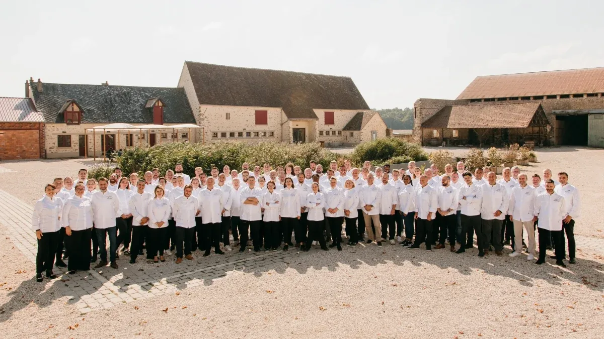 Les chefs de la Brigade Compass Group France réunis sur le campus d'Hectar