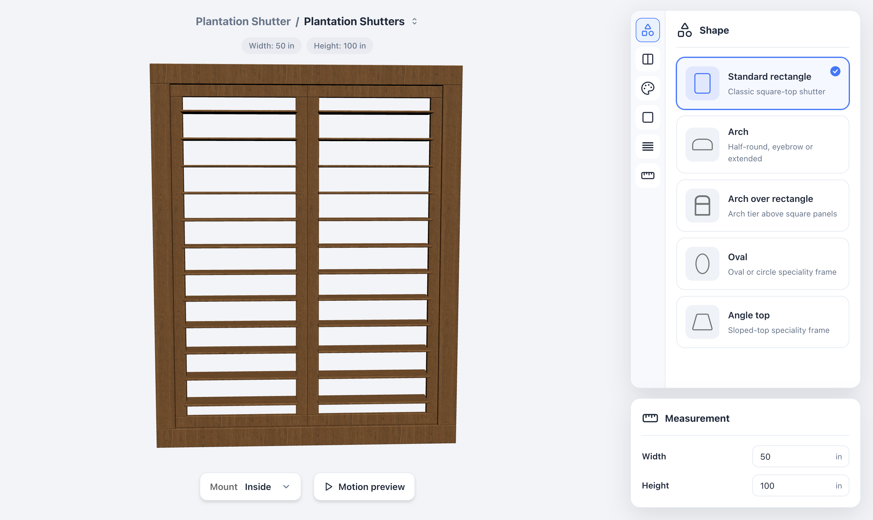 Dashboard mockup