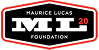 Maurice Lucas Foundation logo with stylized 'ML' letters and year 2020.