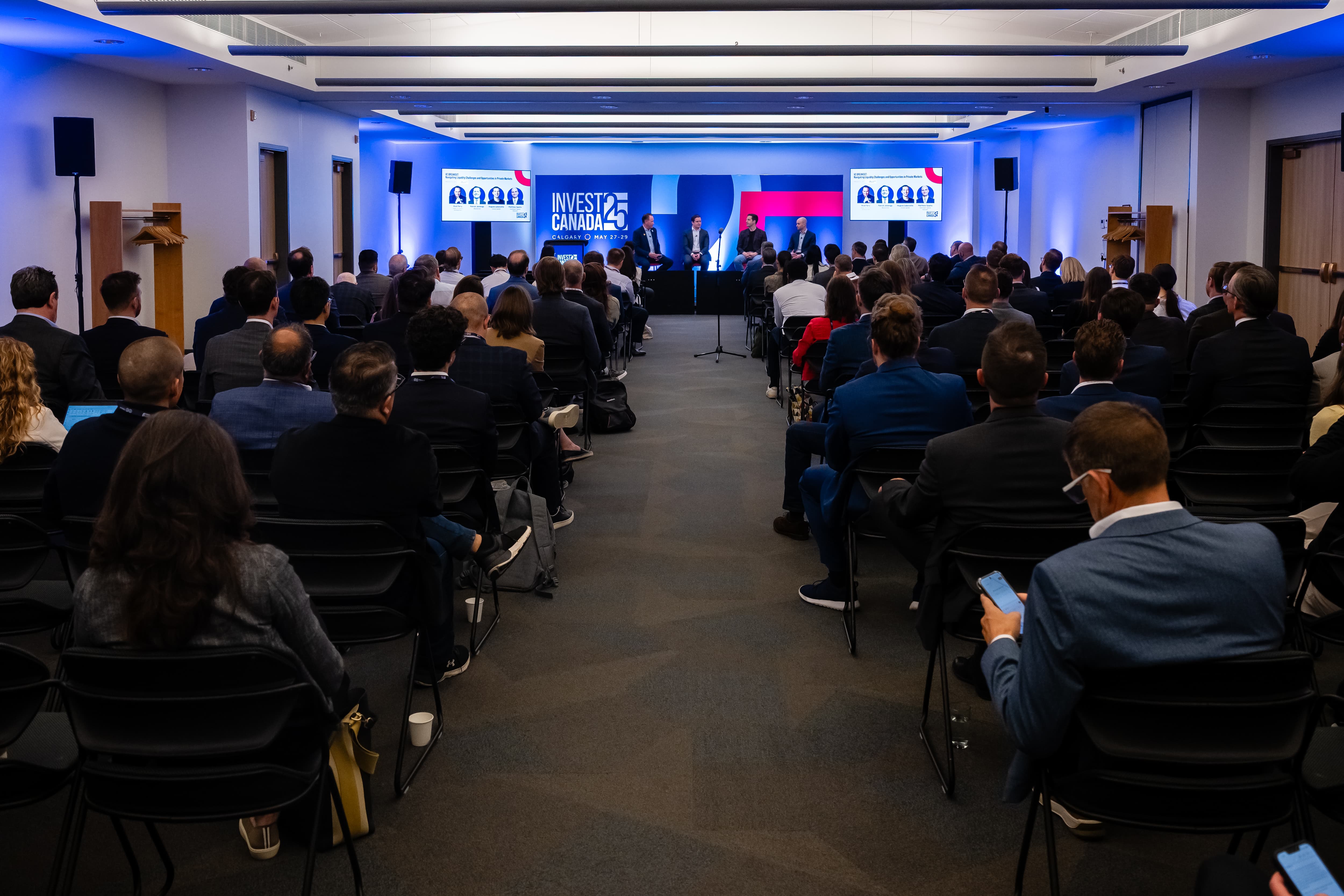 Invest Canada — full room audience
