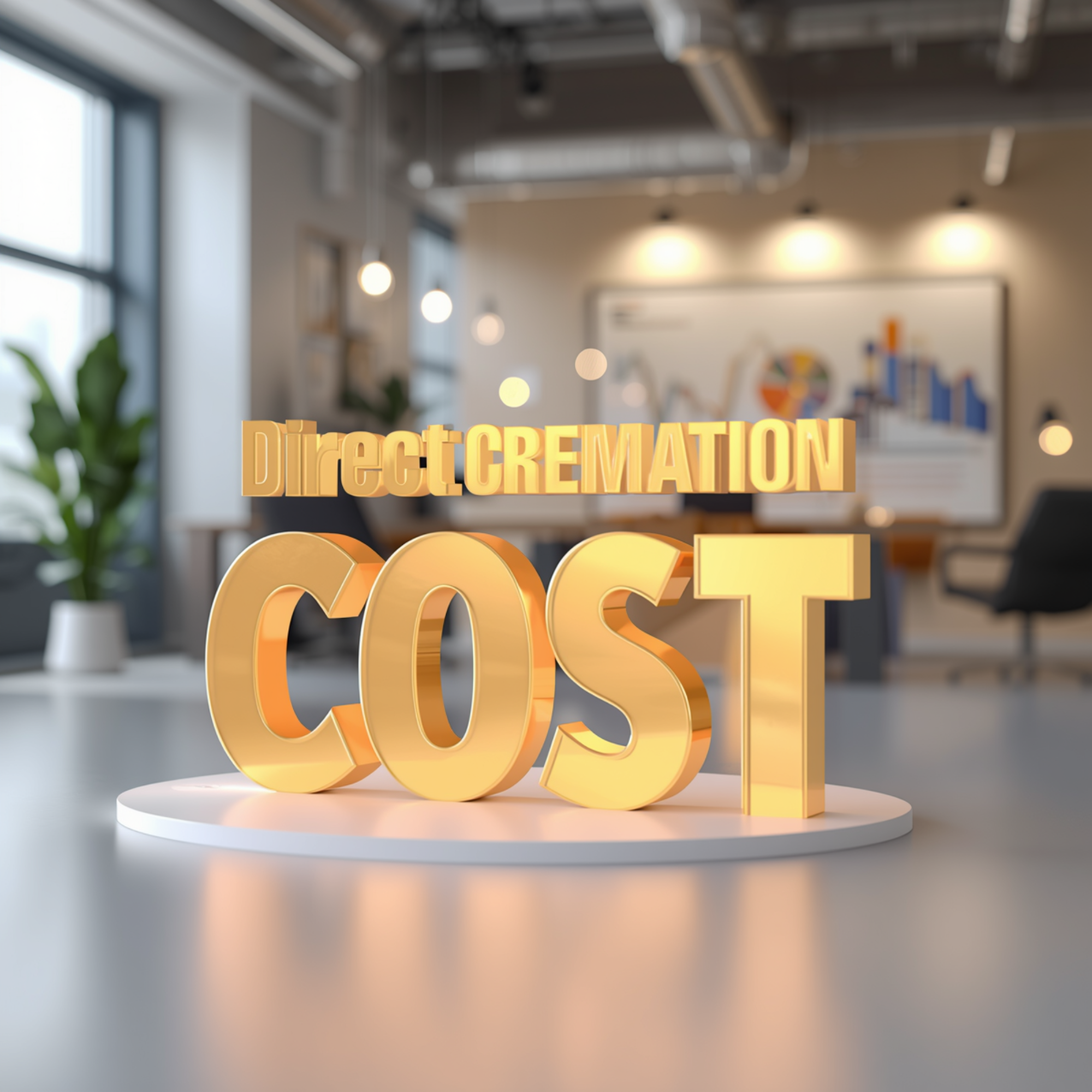 Direct cremation cost illustration