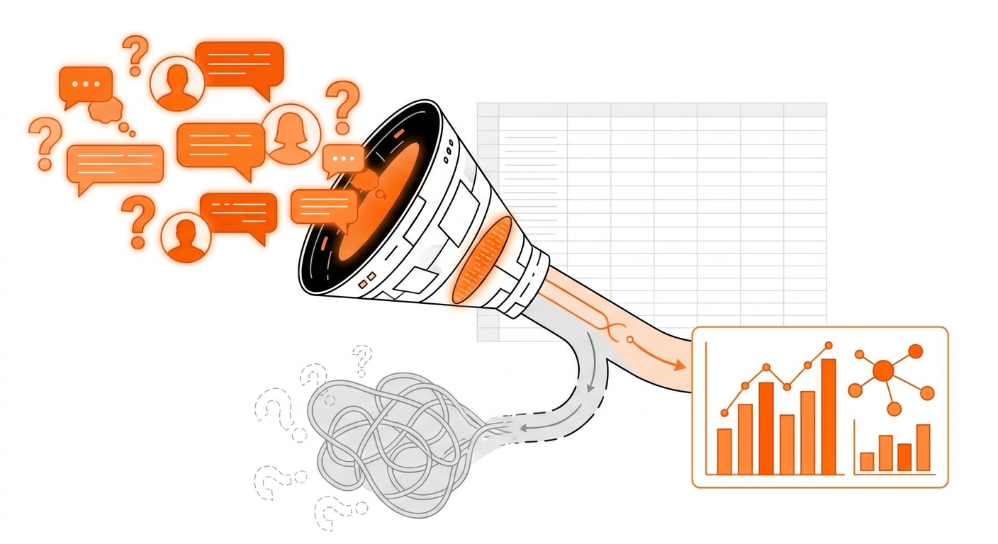 Best ways to track brand mentions in ai search: Build a prompt list from how your buyers ask
Tracking is only as good as the prompts you track. If you test queries nobody types, you get clean data about nothing.
So open a spreads