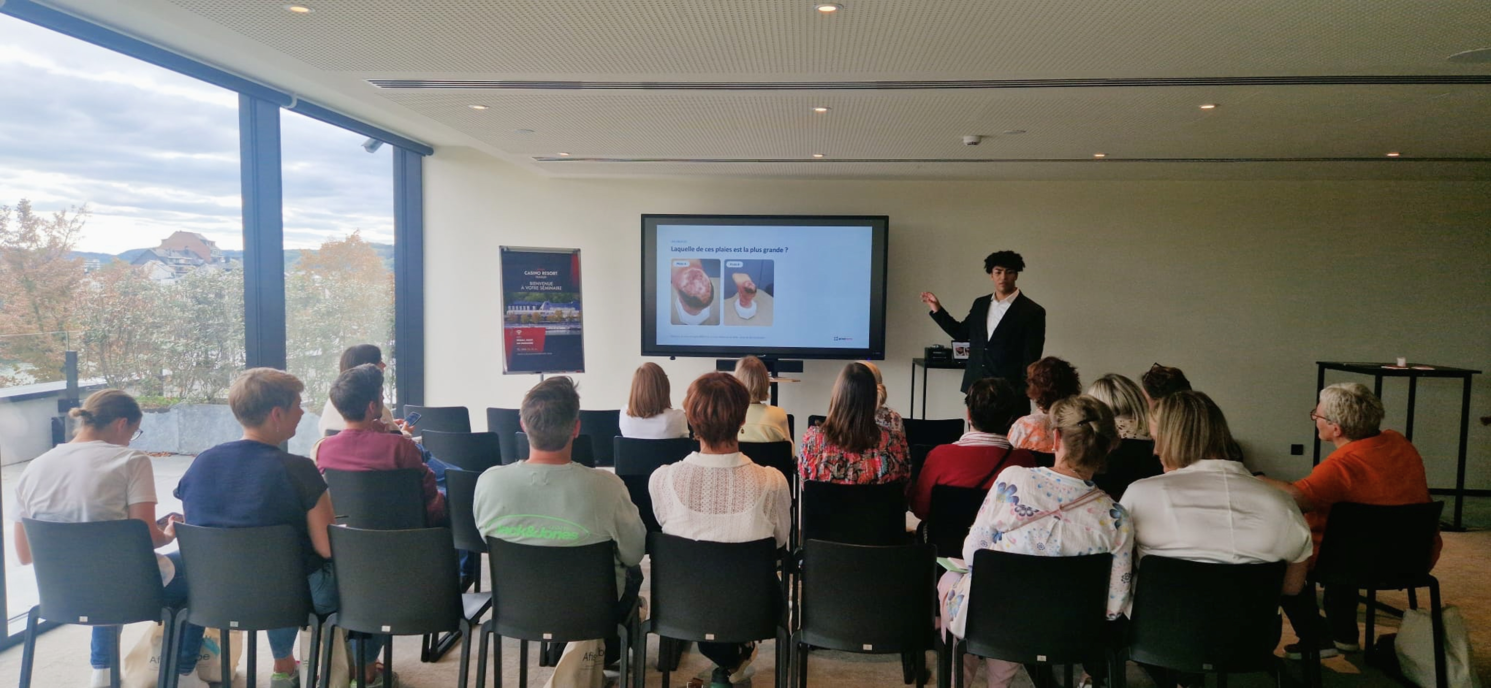 Pixacare workshop on AI and wound photography at the AFISCEP 2026 congress.