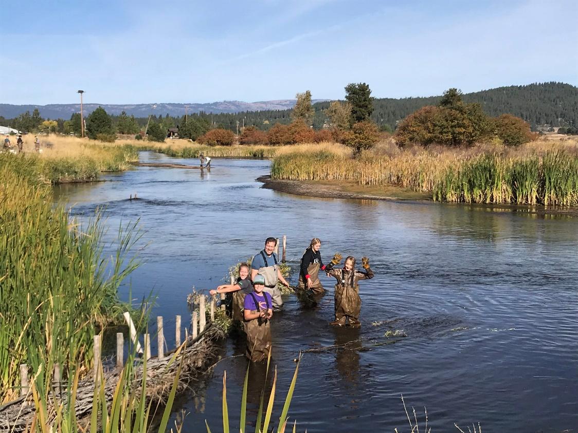 Trout Unlimited partners with Cascade High School and Idaho Fish & Game for hands-on riparian restoration, showcasing community-driven habitat improvement in Valley County.