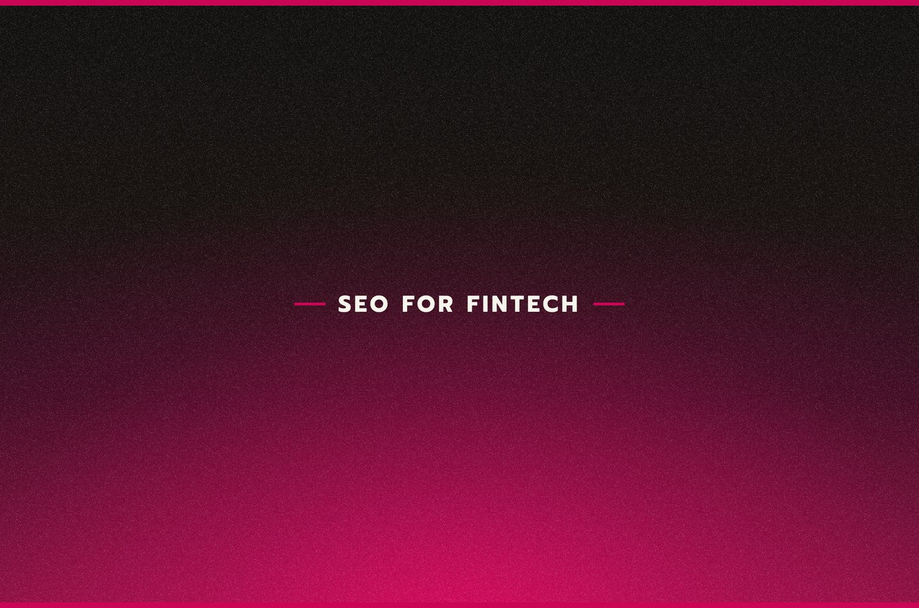 Fintech for SEO