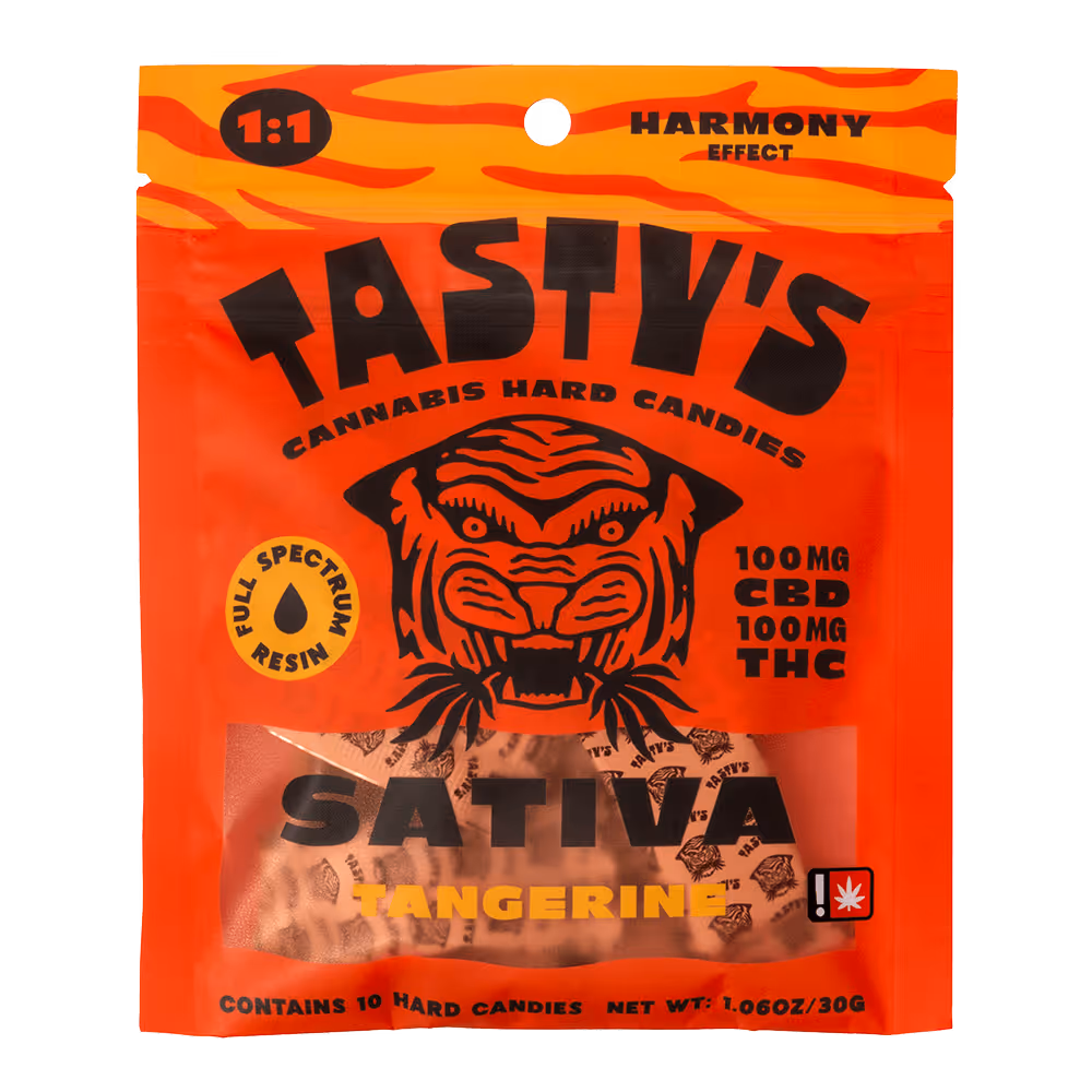 Tangerine Hard Candies