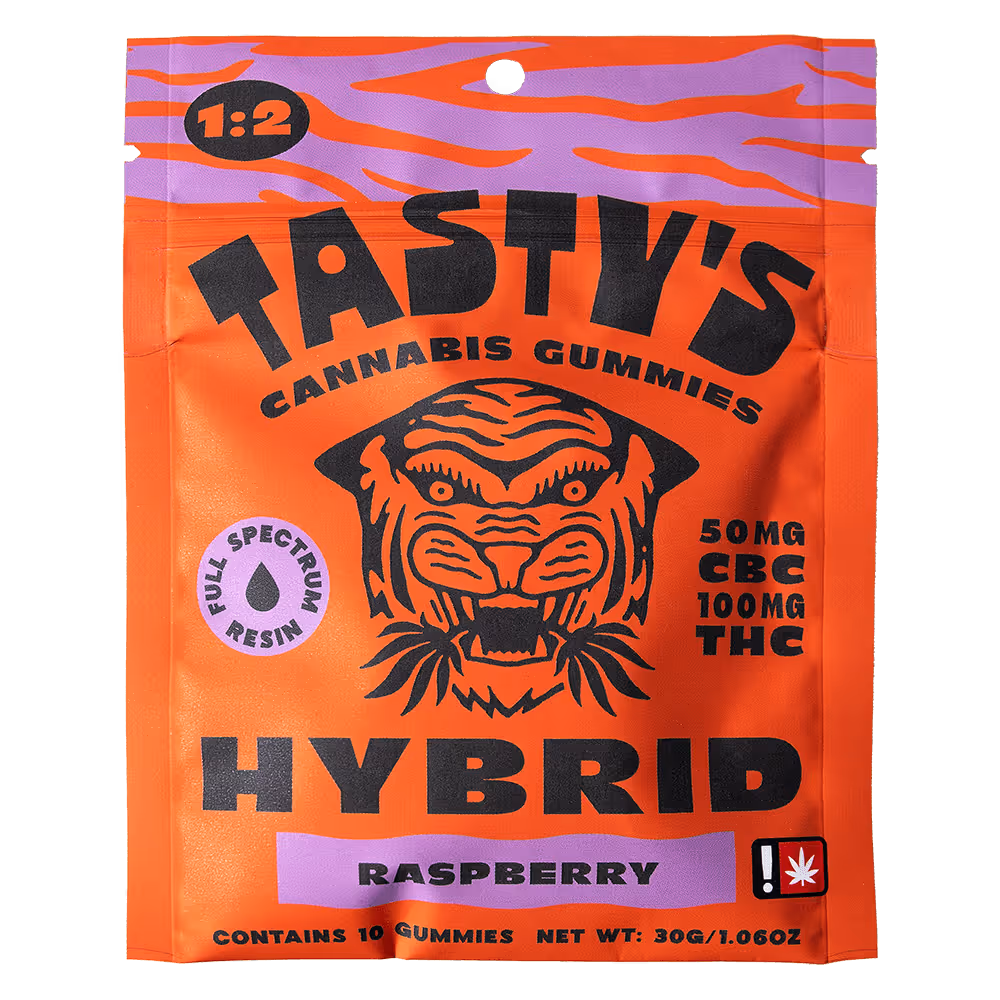 Raspberry Tiger Bites