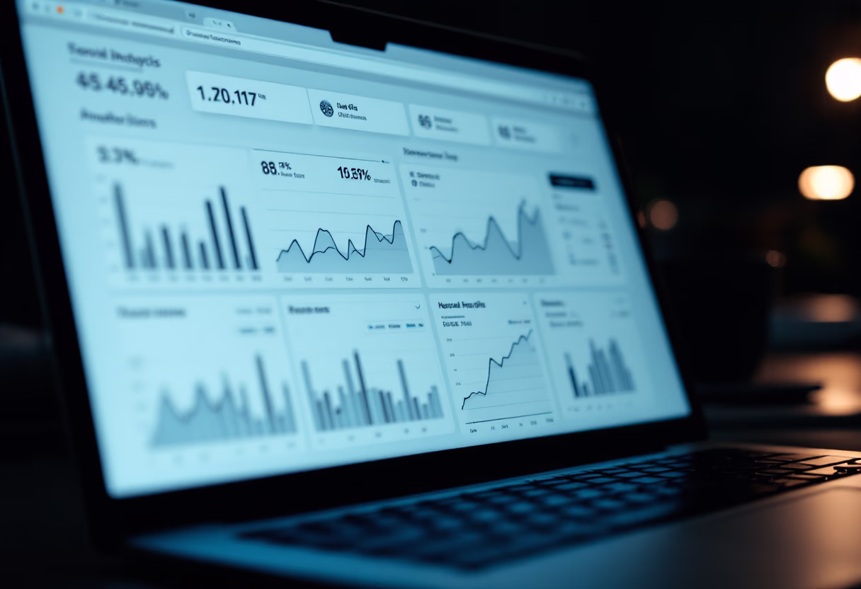image of individuals analyzing data in a business environment