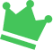 Green circular help icon with a question mark in the center.