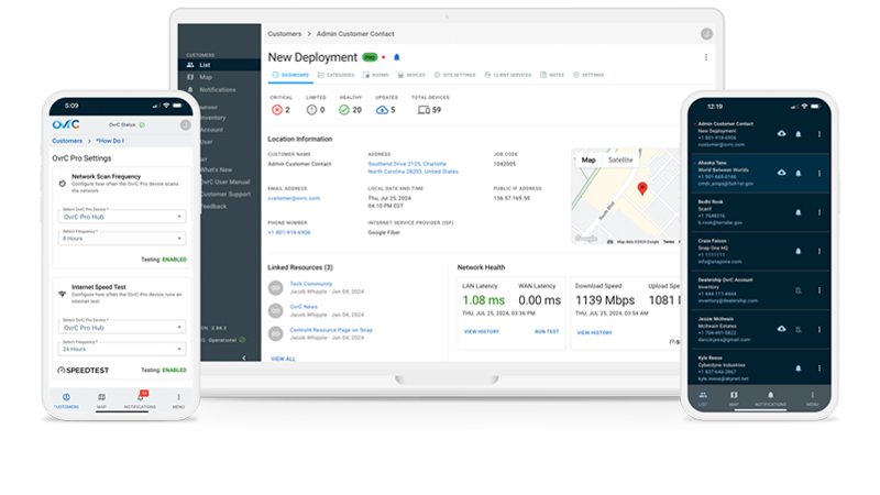 OvrC: Support Clients Faster, with Less On-Site Time