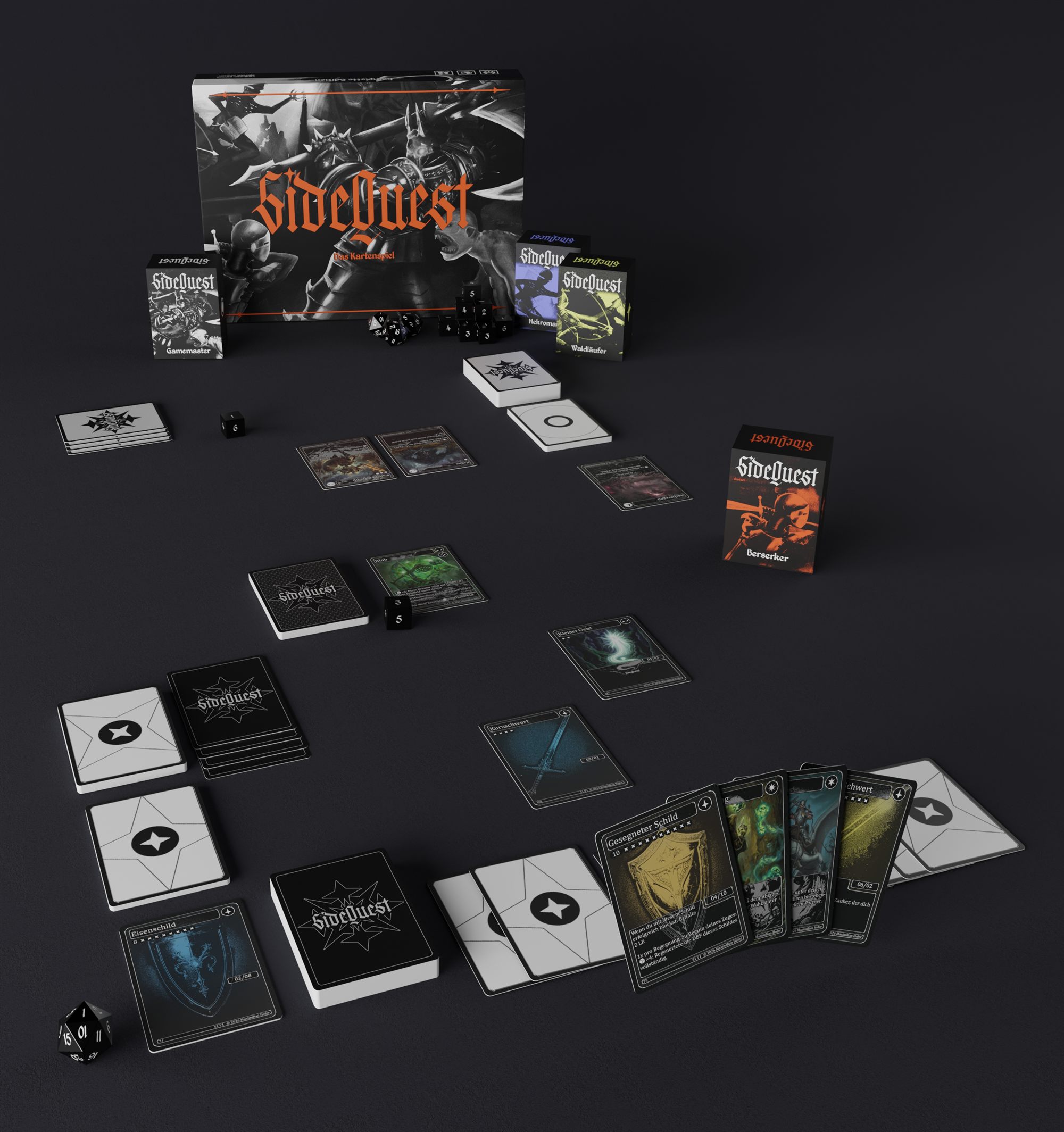 SideQuest Box und Inhalt