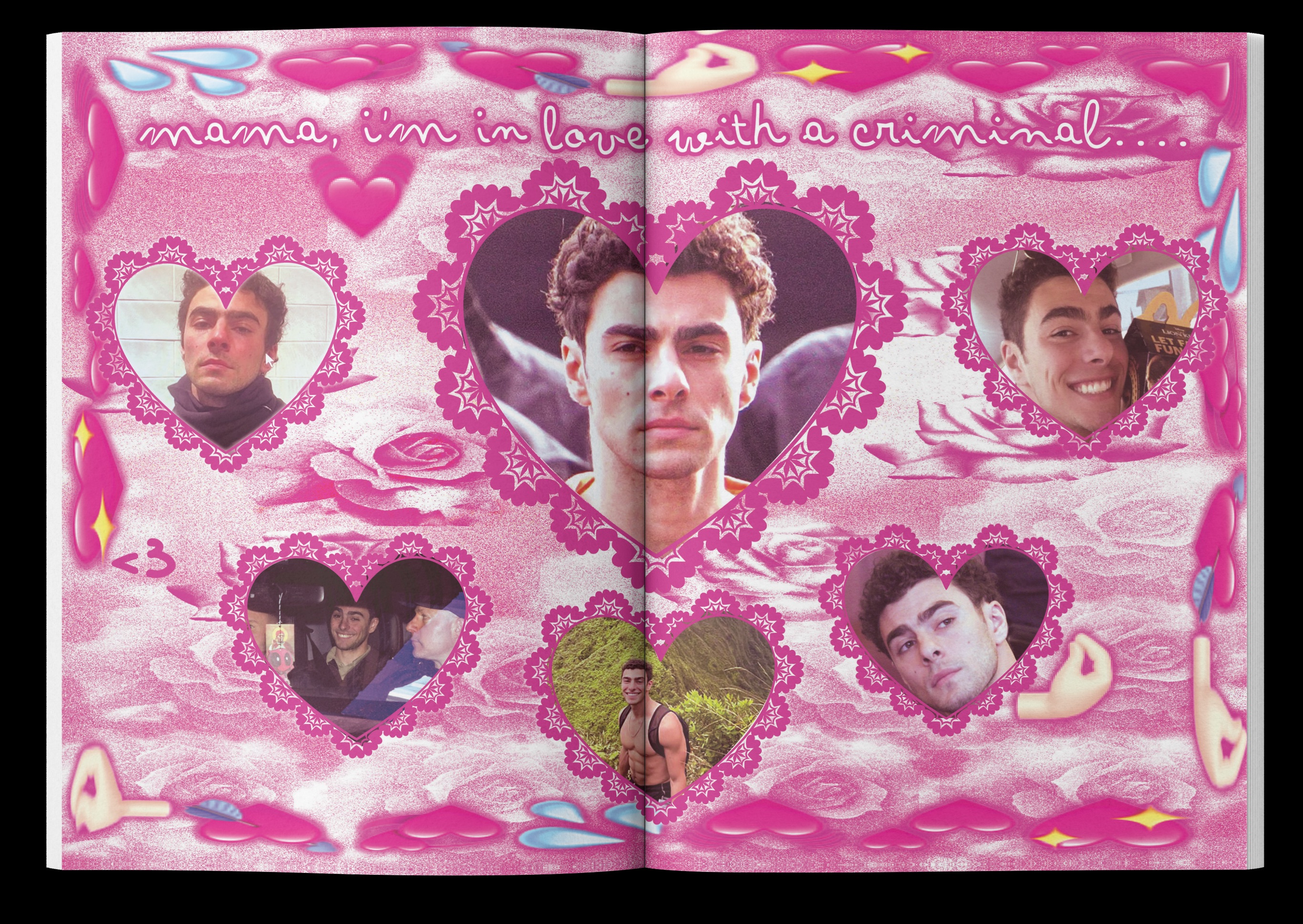 Mama I'm in love with a criminal spread