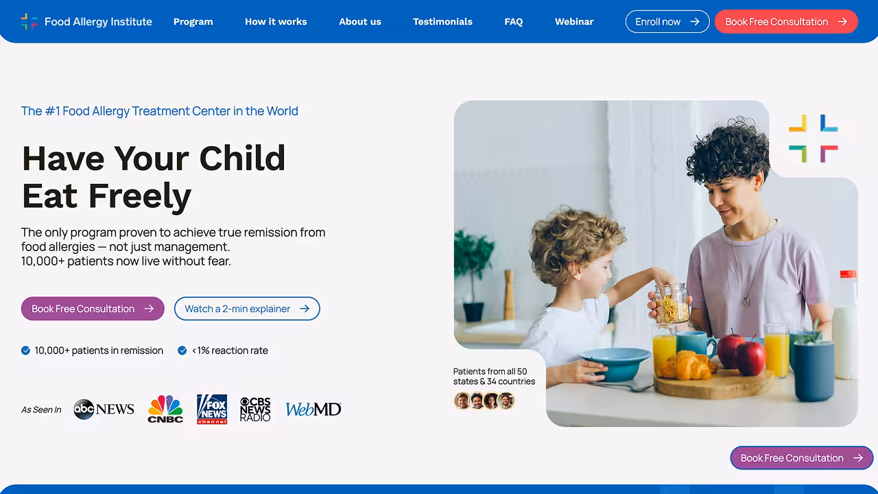 A child and an adult preparing breakfast together at a kitchen table with fruits, croissants, and juice.