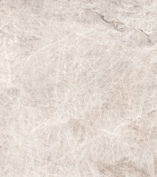 Close-up of a textured surface with a light beige and grayish color and thin crack-like patterns.