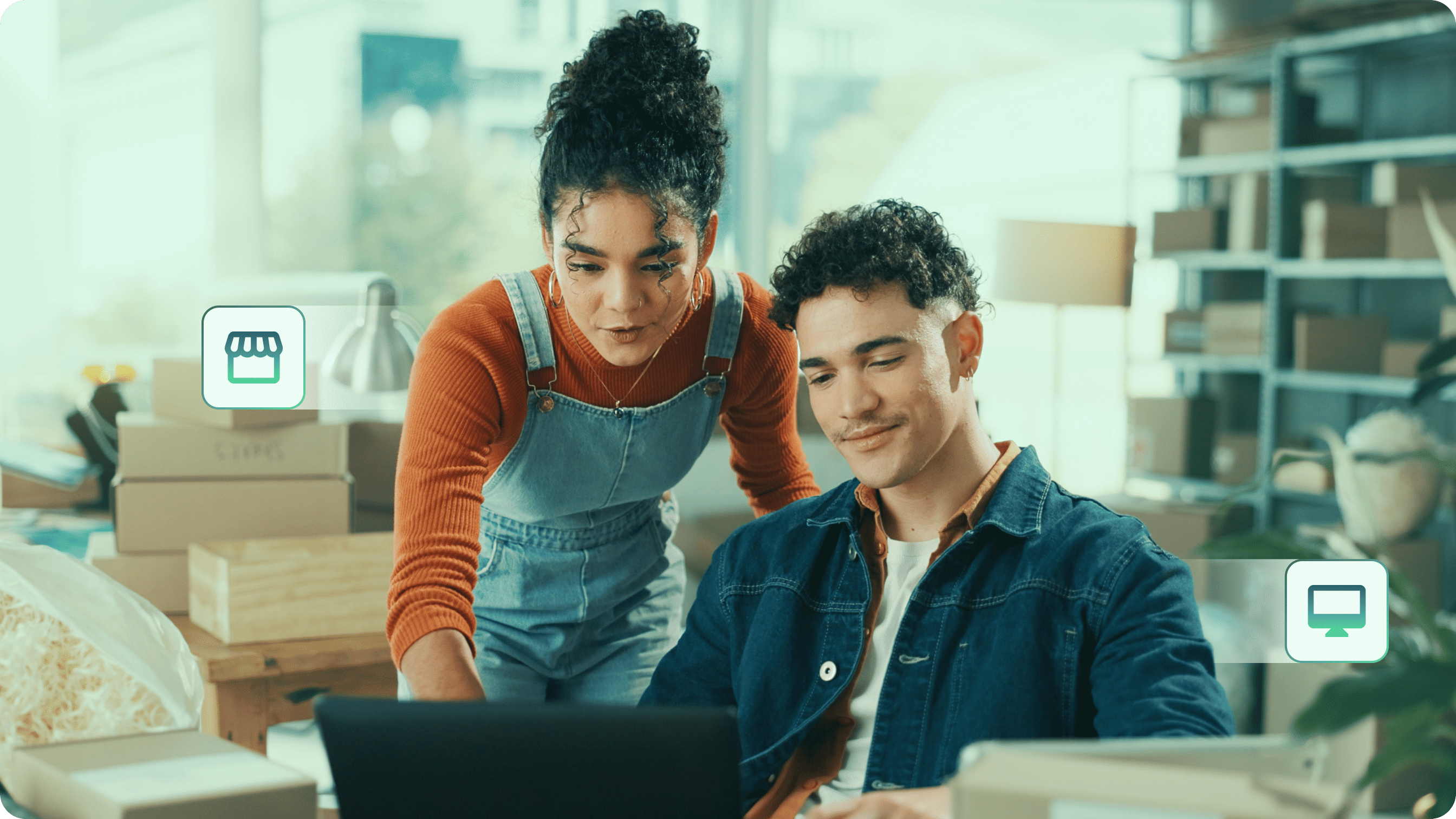 Clover POS syncing through the SKU IQ inventory sync engine to Shopify, Squarespace, Wix, WooCommerce and BigCommerce