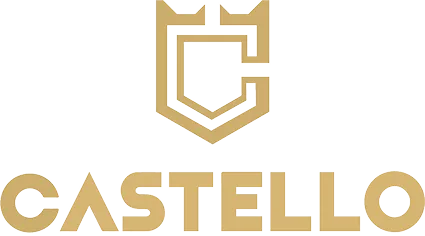 Castello brand logo with stylized castle turret above the word CASTELLO.