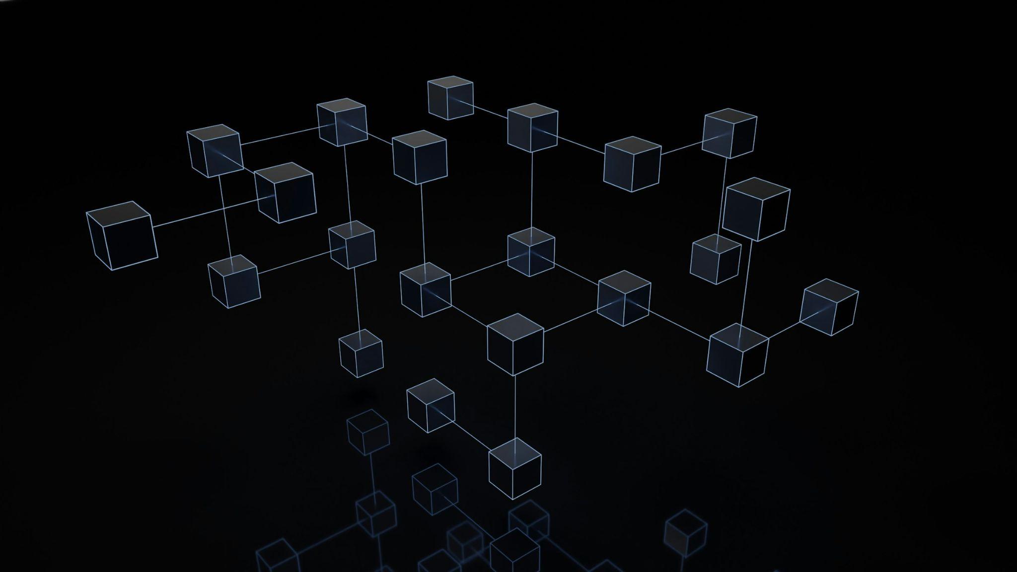 A 3 dimensional box layout.