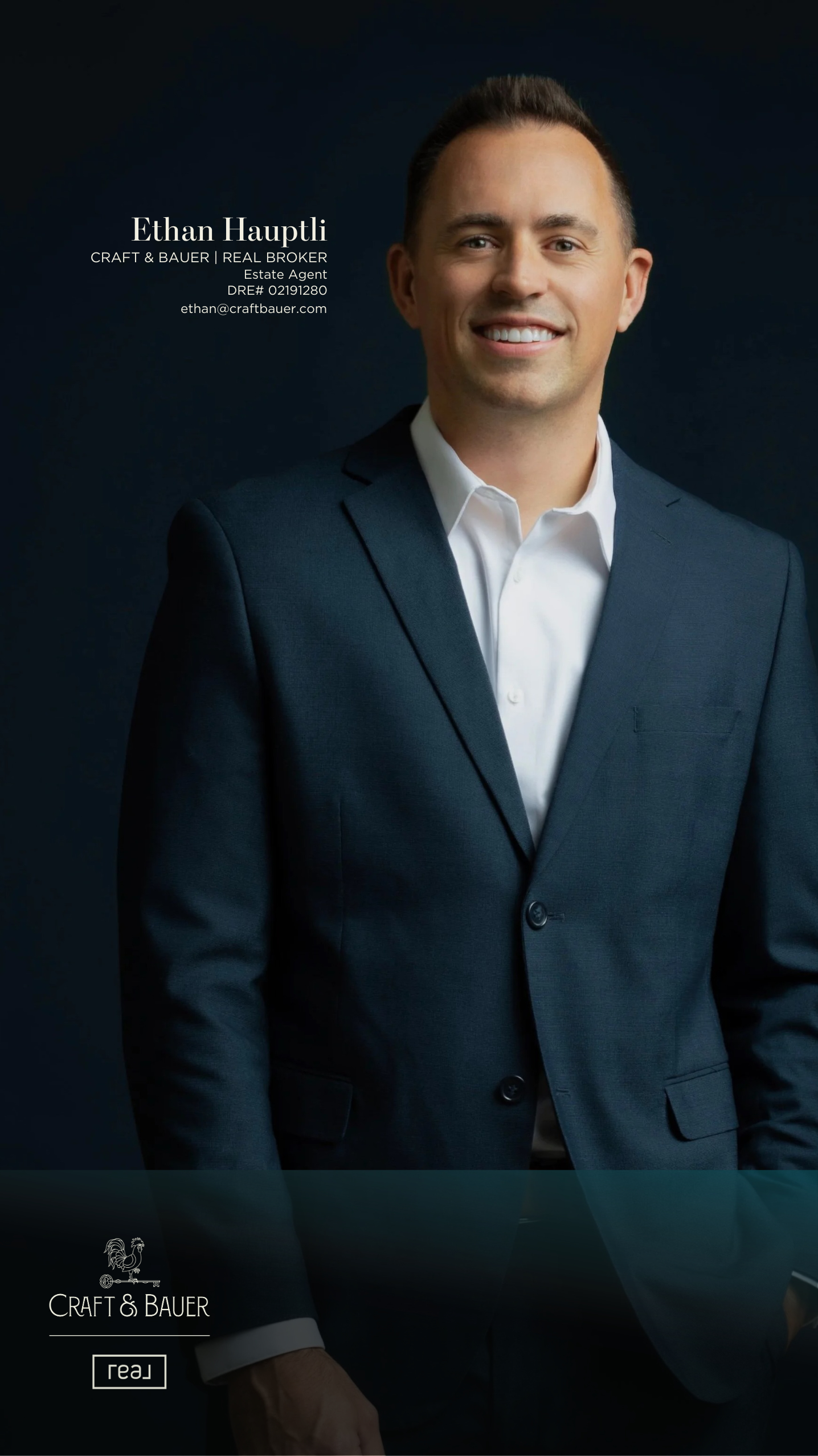 Ethan Hauptli, Orange County real estate agent and founder of Venture: Orange County