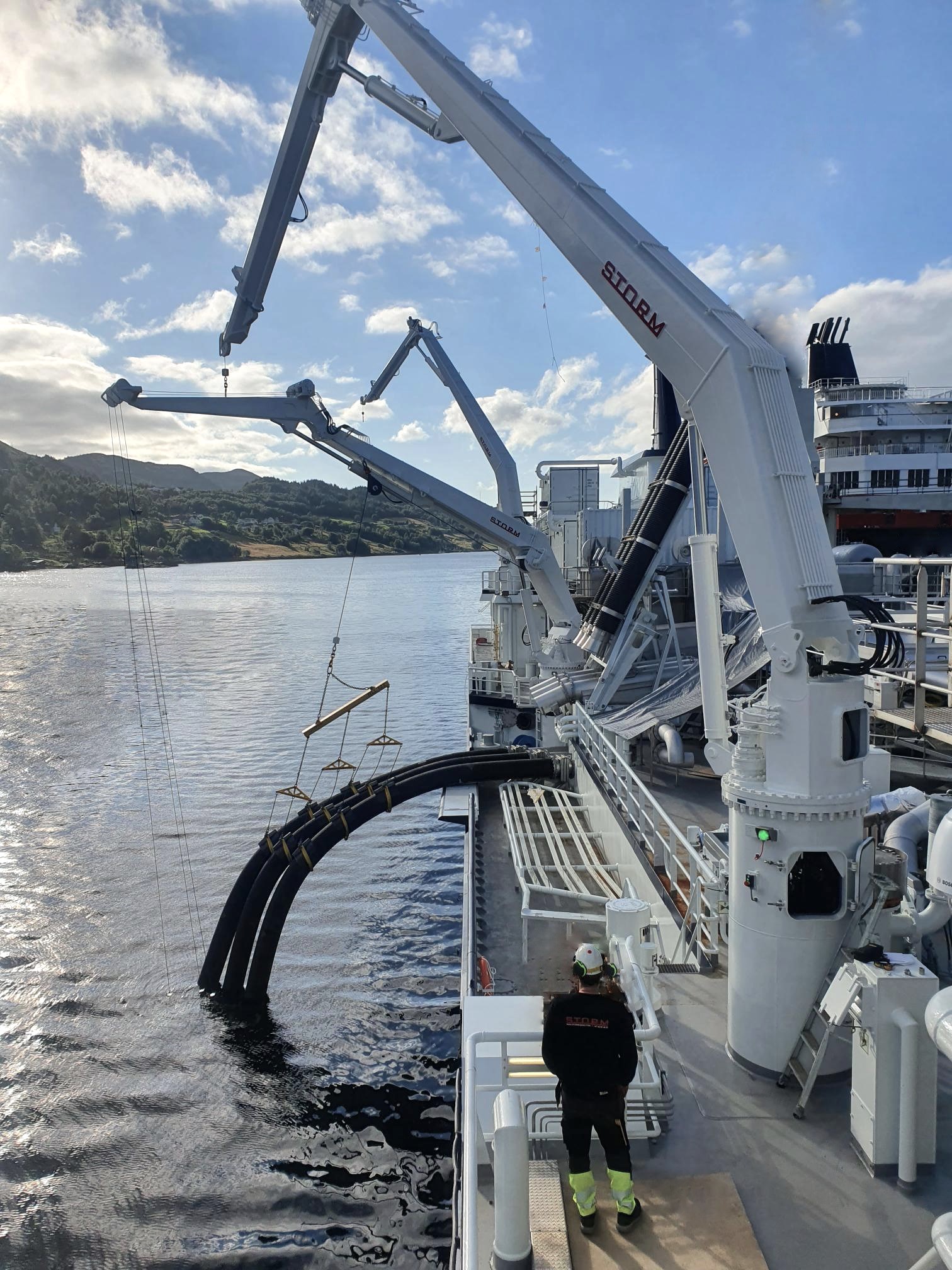 [background image] image of a construction site with cranes