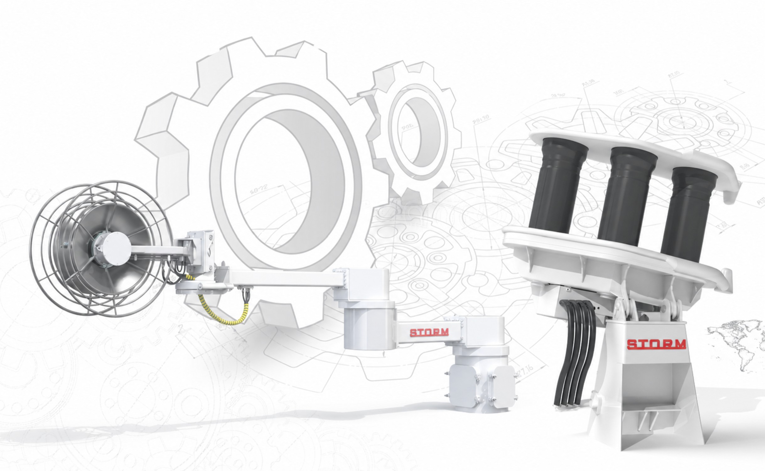 image of maintenance crew working on aircraft