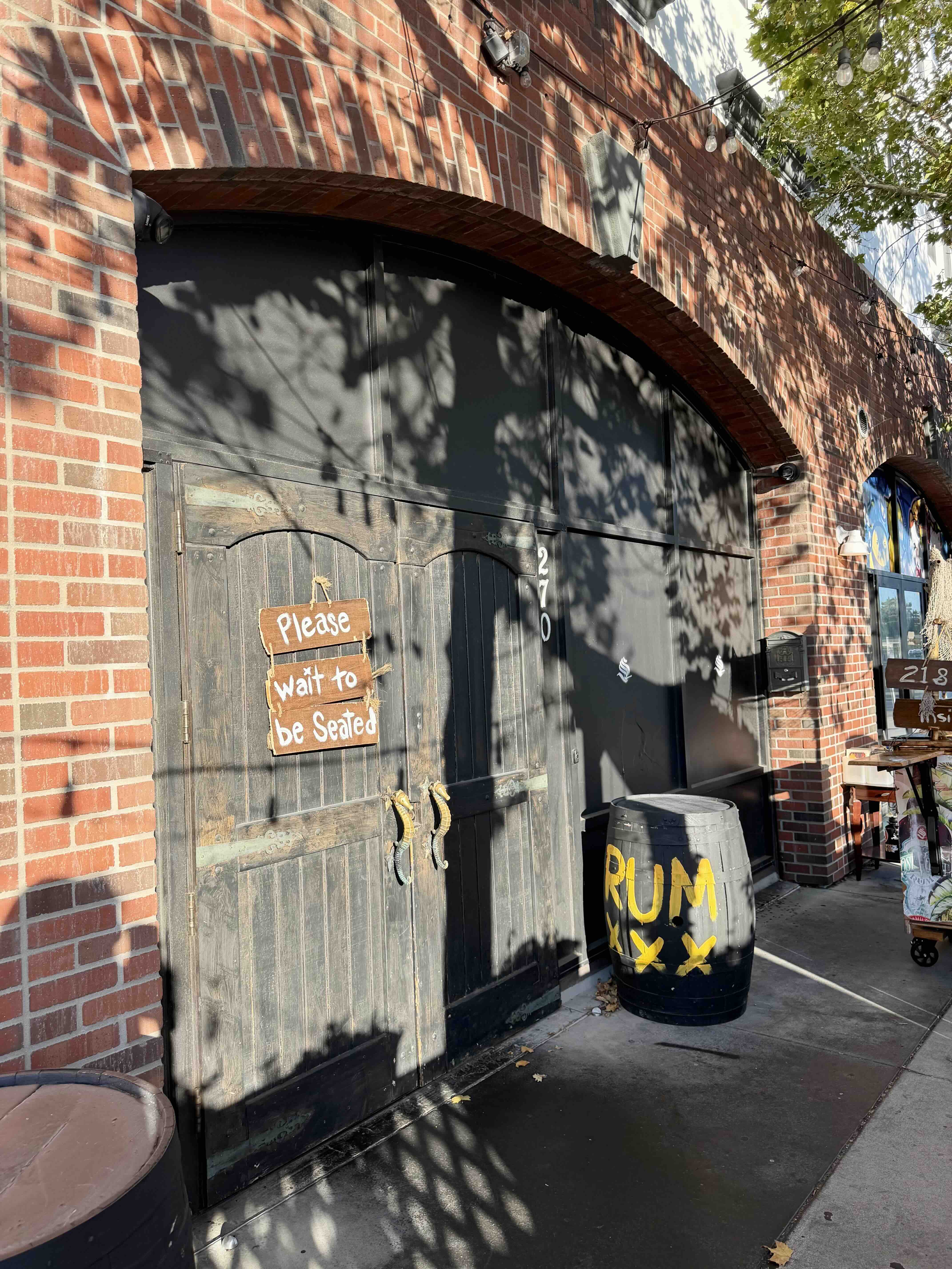 Exterior of Strong Water on Clementine Street in Downtown Anaheim.