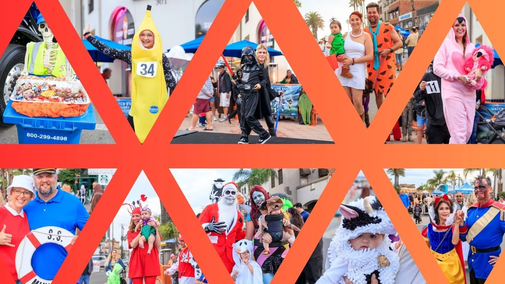 Surf City Spooktacular on Main Street in Downtown Huntington Beach, Halloween event hosted by HB Downtown.