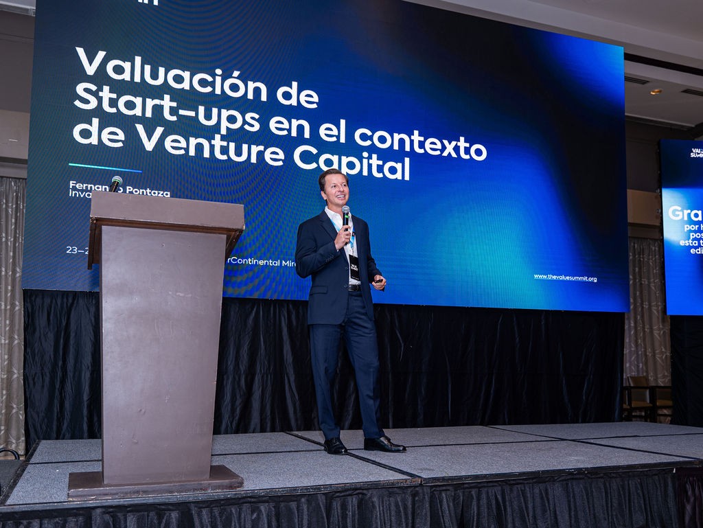 Fernando Pontaza, de Invariantes Fund, presenta Valuación de Start-ups en el contexto de Venture Capital en Value Summit 2026, Panamá