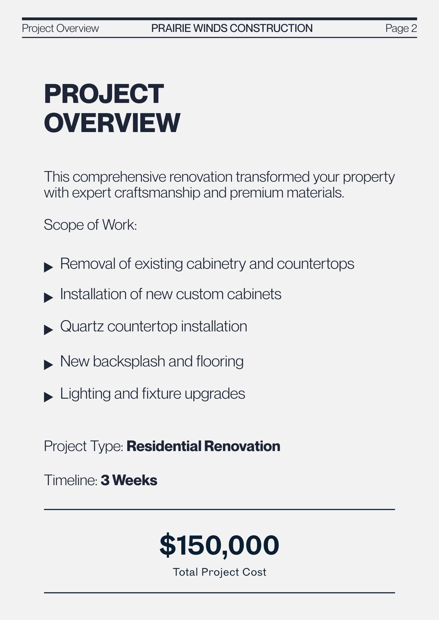 image of renovation service example (for a construction company)
