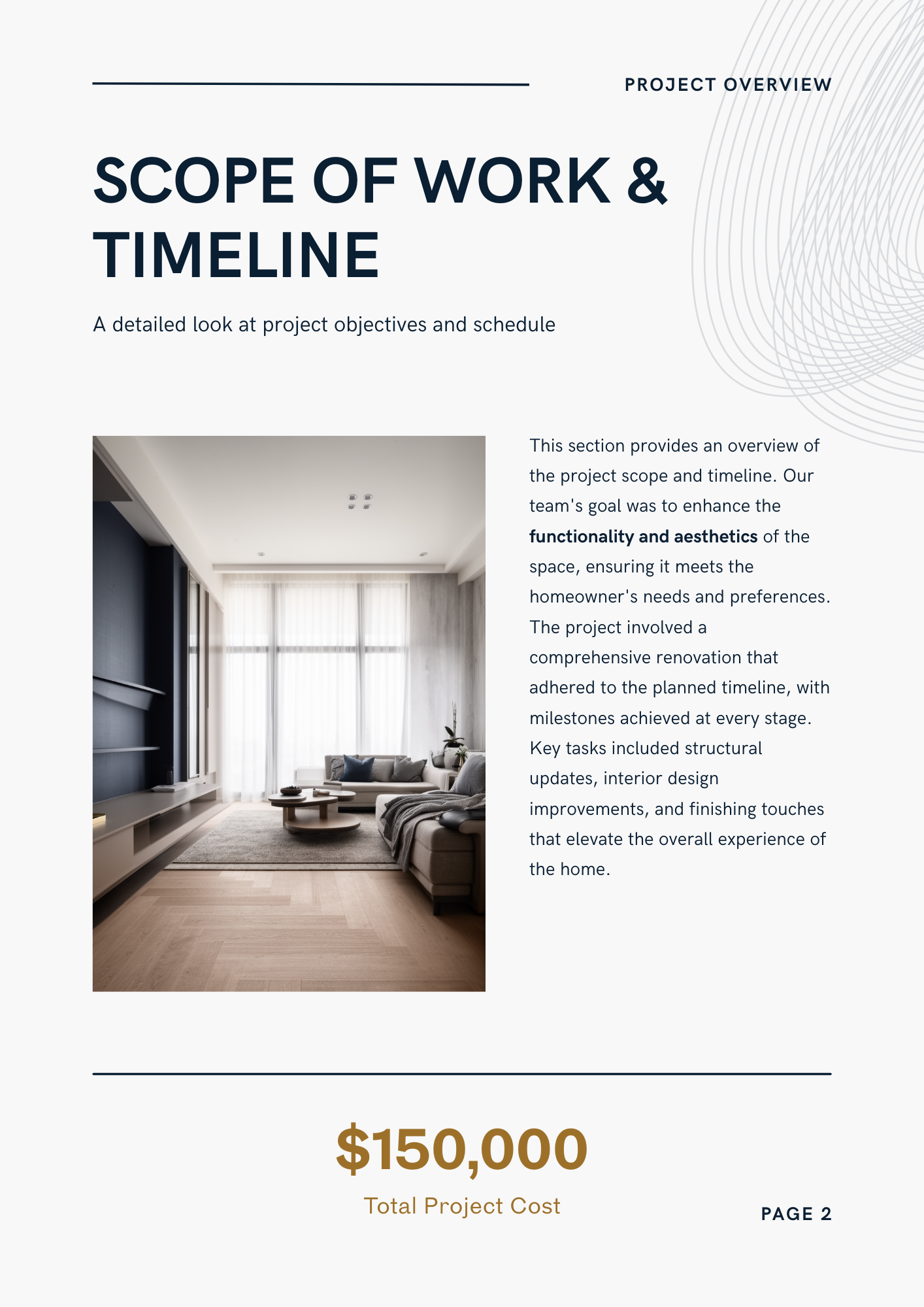 image of renovation service example (for a construction company)