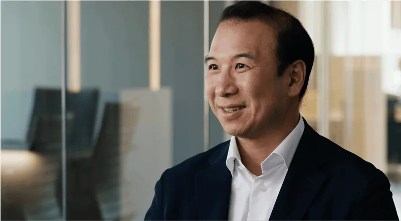 Howard Han, Co-founder & Managing Partner of Anagram Capital, being interviewed.