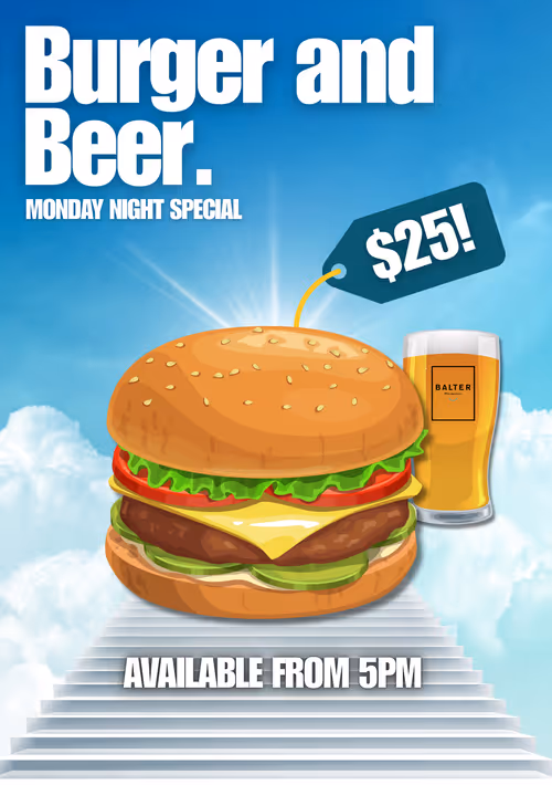 Burger and Beer