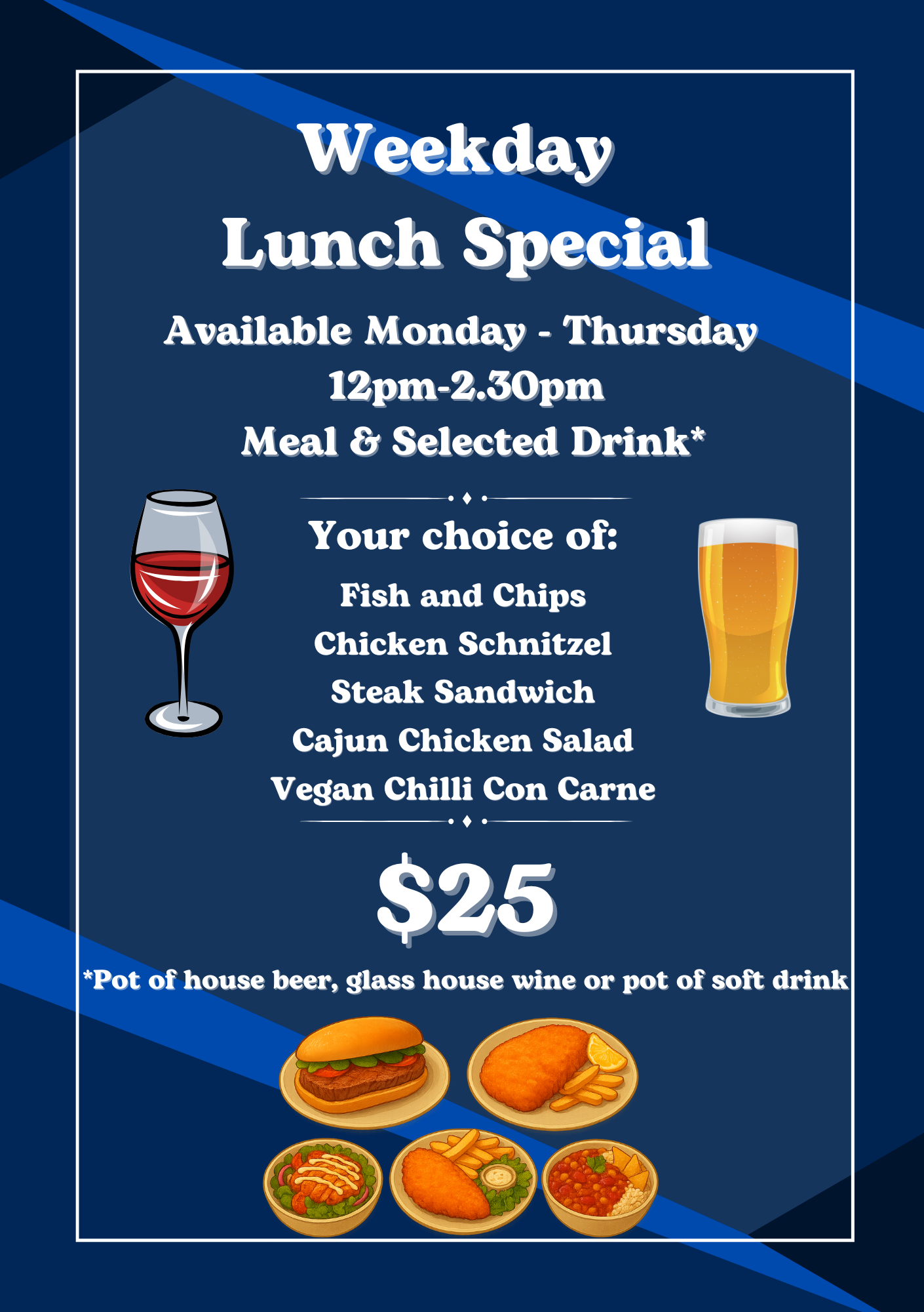 Weekdays Lunch Special
