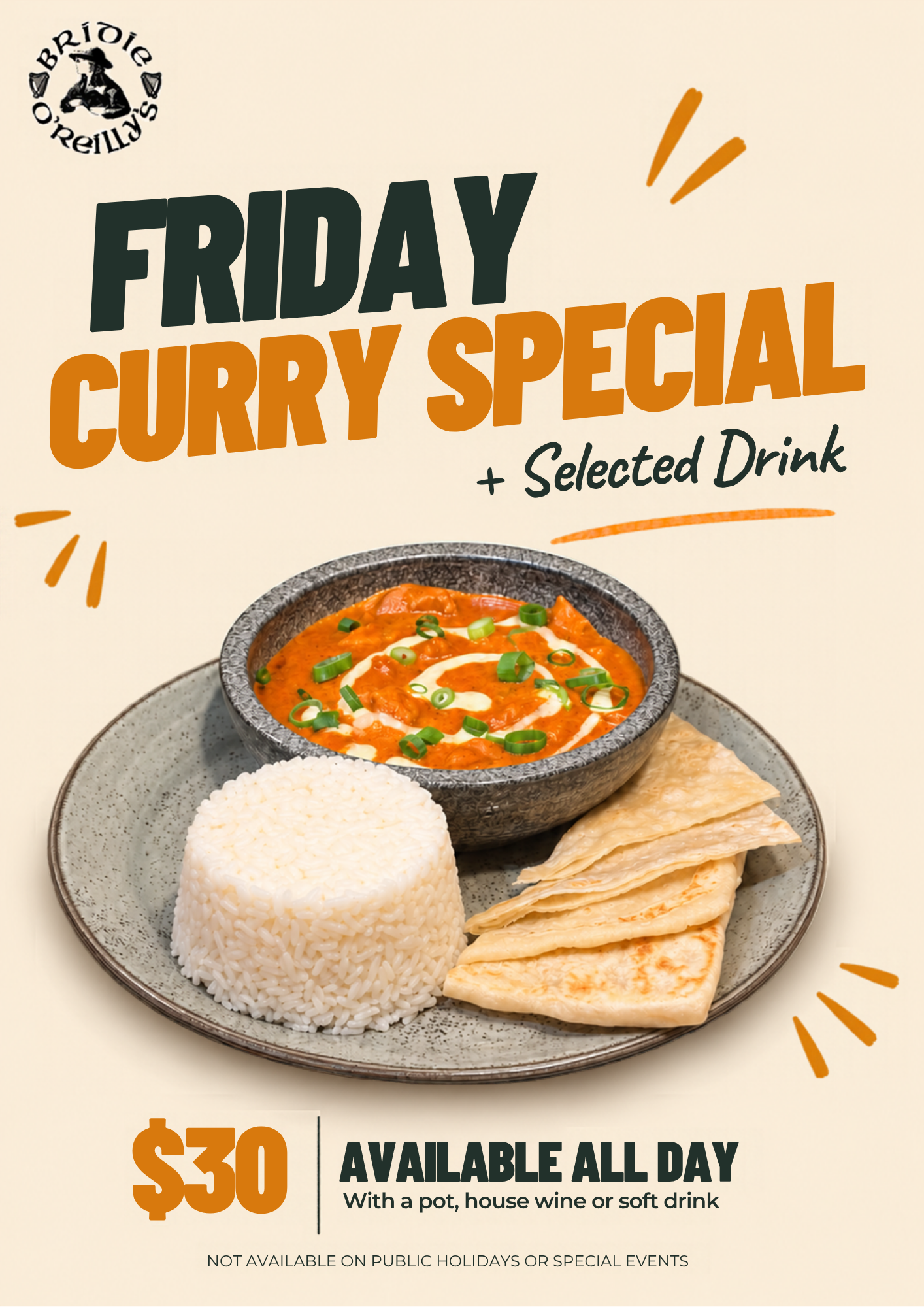 Friday Curry Deal