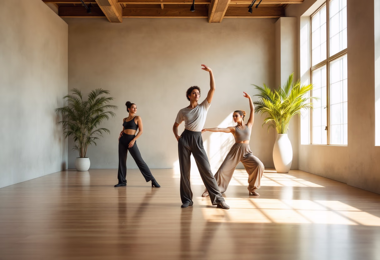 image of an upcoming dance event for a dance studio