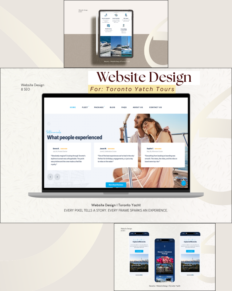 Website design project by HexaCo 