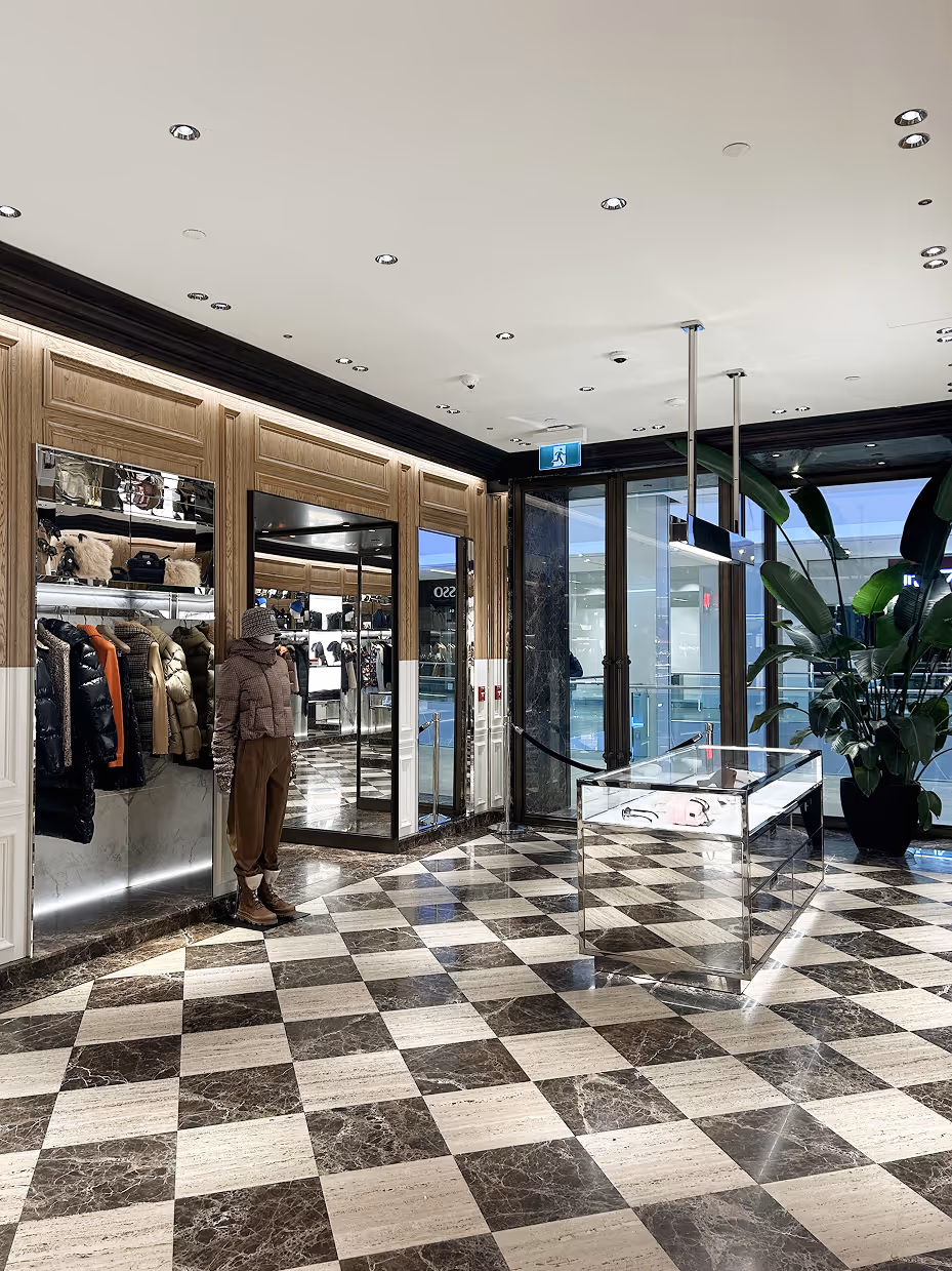 Moncler Store Project Delfis Painting