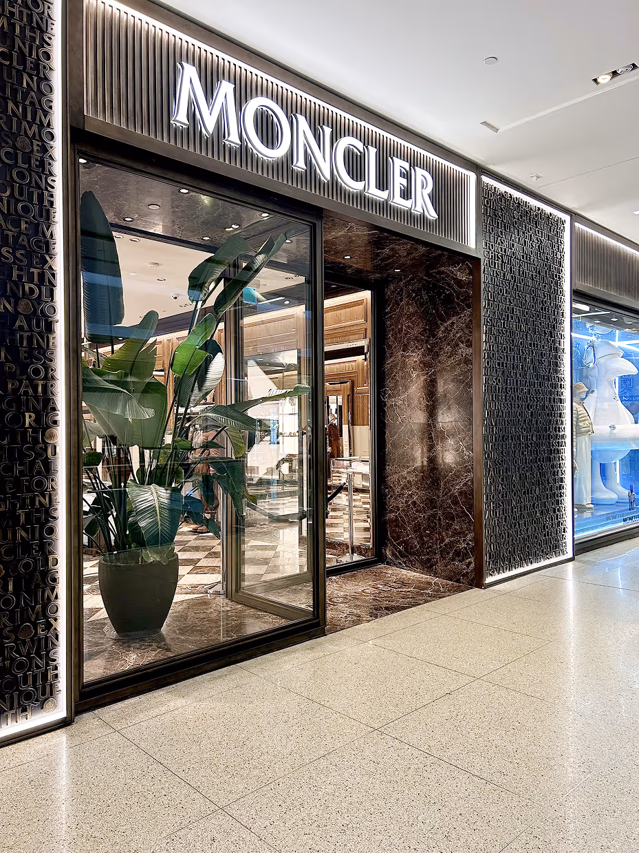Moncler Store Project Delfis Painting