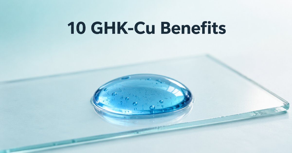 10 GHK-Cu Benefits, Ranked by Strength of Evidence