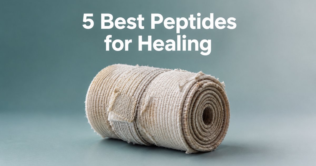 5 Best Peptides for Healing and Recovery, Ranked by Evidence
