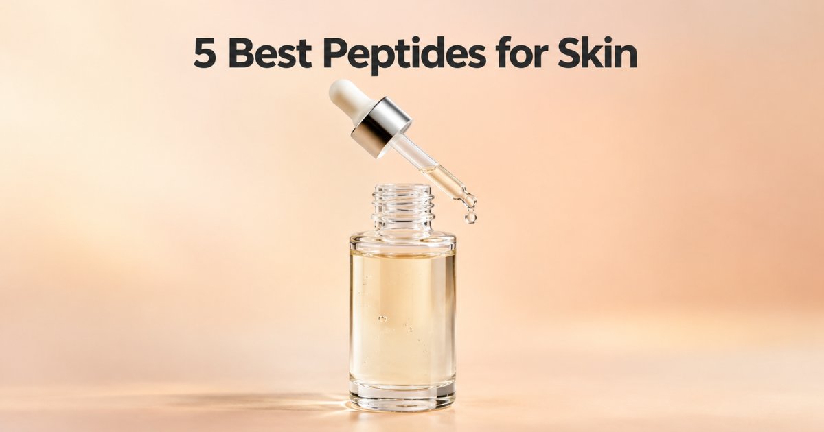 5 Best Peptides for Skin, Ranked by Evidence
