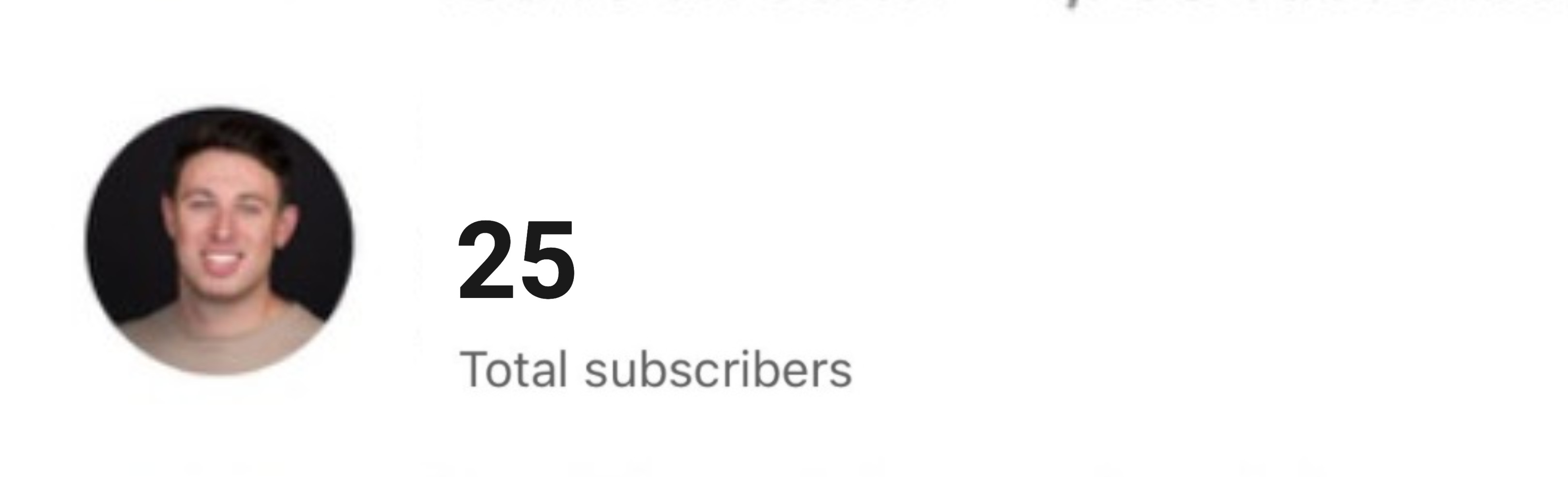 Dr. Janus before - 25 subscribers