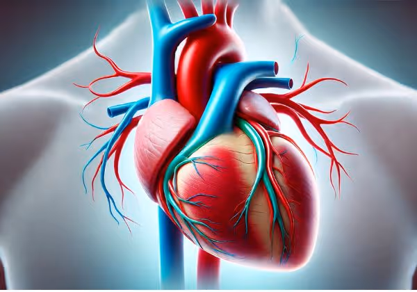  মানুষের হৃদয়ের একটি চিকিৎসা চিত্র।