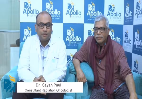 Dr. Sayan Paul helps a Bangladeshi patient recover with advanced radiation therapy