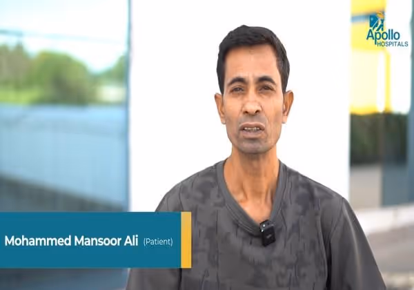 Mansoor Ali from Bangladesh beat stomach cancer with expert care from Dr. Anil Kamath’s team