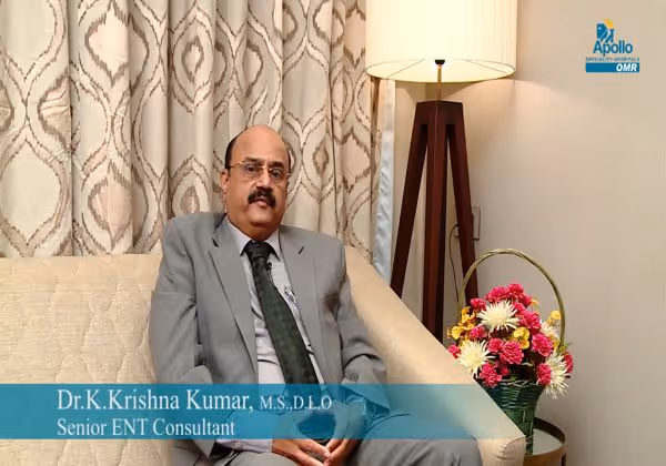 Dr Krishna Kumar highlights how timely CT scan and surgery ease nasal polyps and chronic sinus infections.